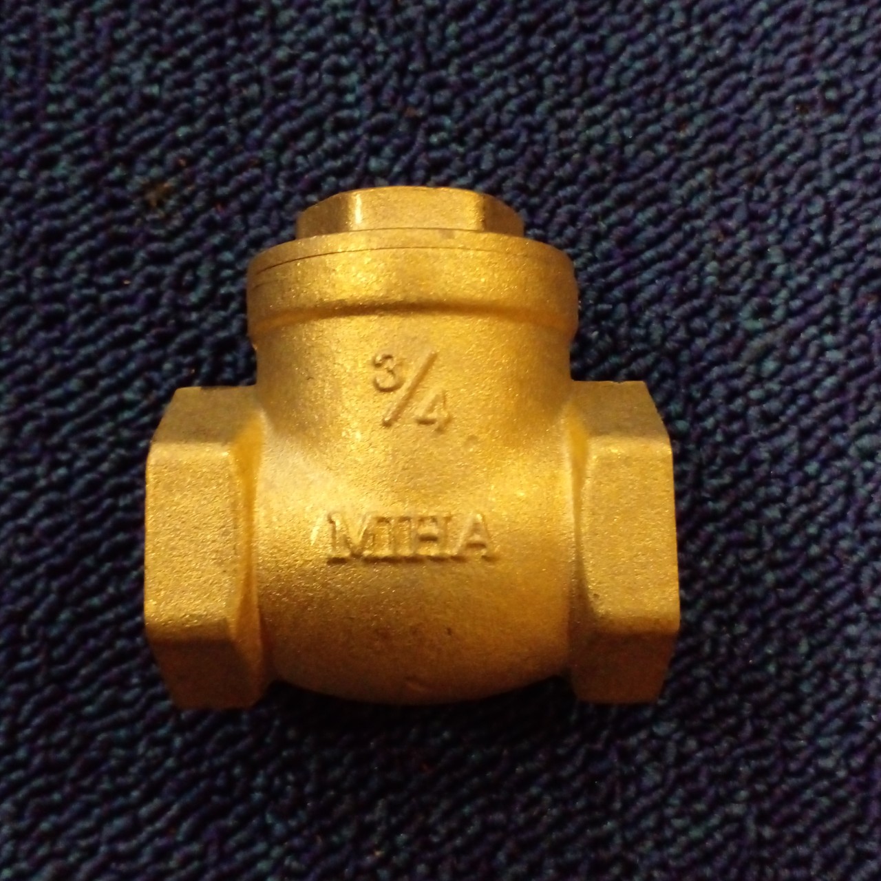 Van một chiều ren Minh Hòa DN20 M1010, lá lật phi 19mm
